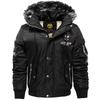 Winter Thickened Velvet Casual Men's Cotton Coat Warm Hooded Jacket Windproof Men's Plus Size Cotton Coat S~5XL