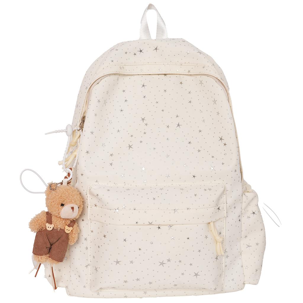 Schoolbag schoolbag female junior high school student star Mori backpack ins Korean version niche high value large capacity lightweight computer bag