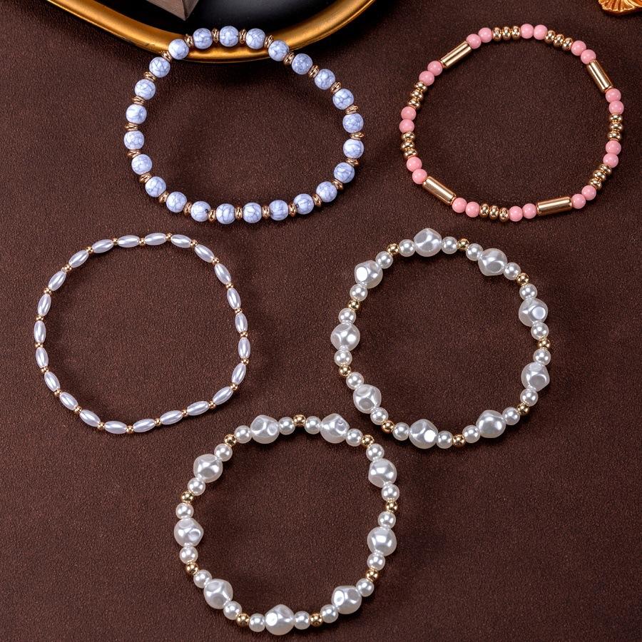 Sweet beaded craft bracelet design fairy stack wearing trend personalized bracelet