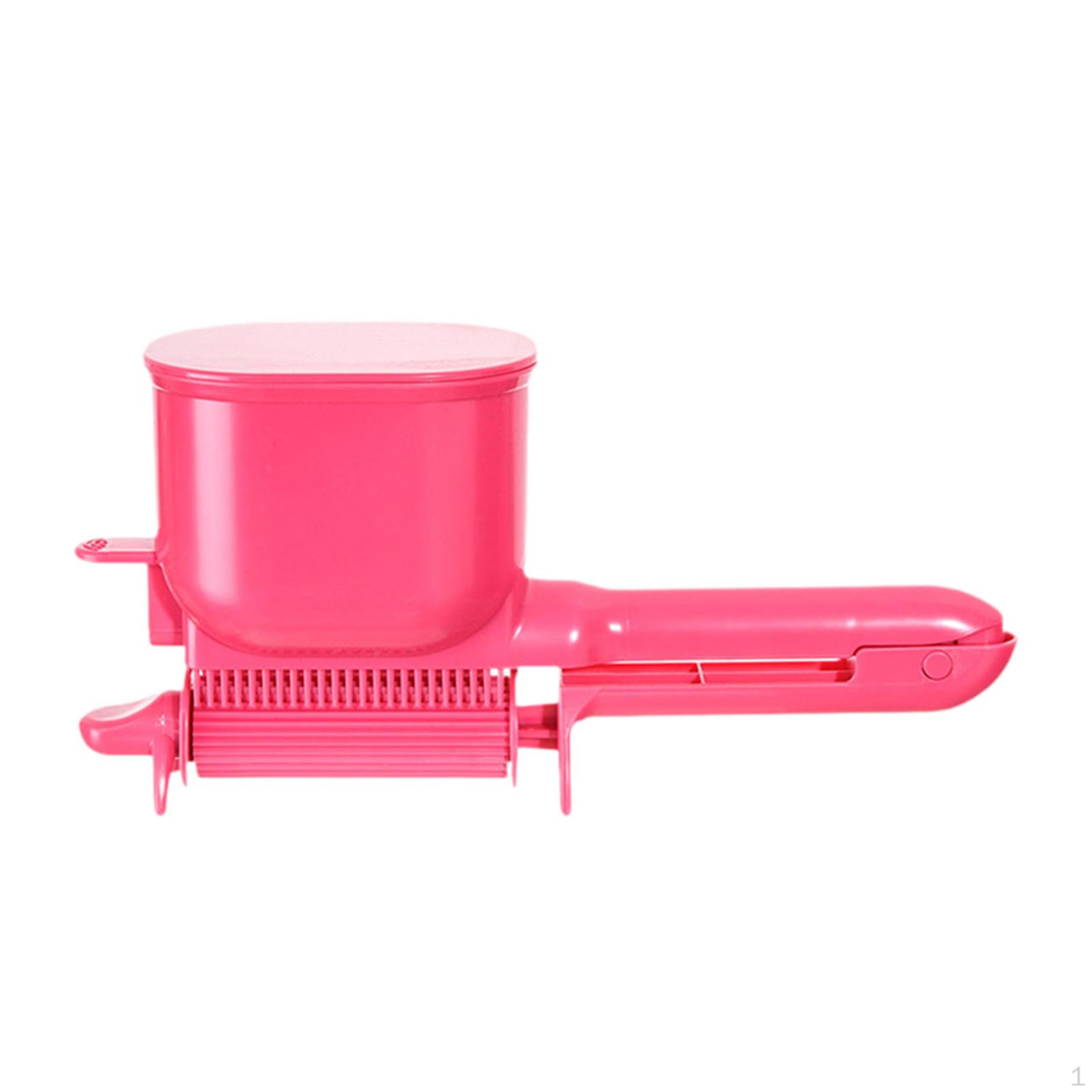 

Кисть для нанесения краски для волос, полуавтоматическая, инструмент для окрашивания, кисть для окрашивания оттенков, для путешествий розовый