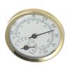 New Humidity Temperature Thermometer Workshops Gold + White Thermometer Hygrometer Warehouses For Houses Shopping Malls