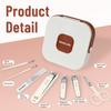 7-teiliges/Set Anti-Spritz-Nagelknipser-Set Maniküre Nagelknipser Trimmer Maniküre Pediküre Werkzeug