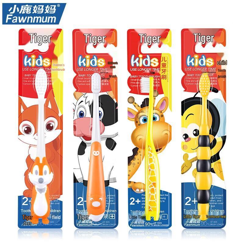 Little Deer Mom Children s Soft Bristle Toothbrush