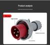 Second Gen IP67 Industrial Aviation Socket Connector 16A/32A, 3-Core/4-Core/5-Core, Non-Explosion-Proof
