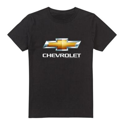 Chevrolet Unisex Adult Bowtie Stacked T-Shirt