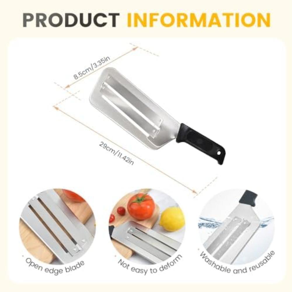 1/2pcs Kitchen Shredder Tool Versatile Stainless Steel Shredder Tool: Convenient, Ergonomic & Easy-to Clean Kitchen Peeler
