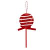Cartoon Sequins Lollipop Ornament Large Xmas Candy Hanging Decor  Winter Home Decor