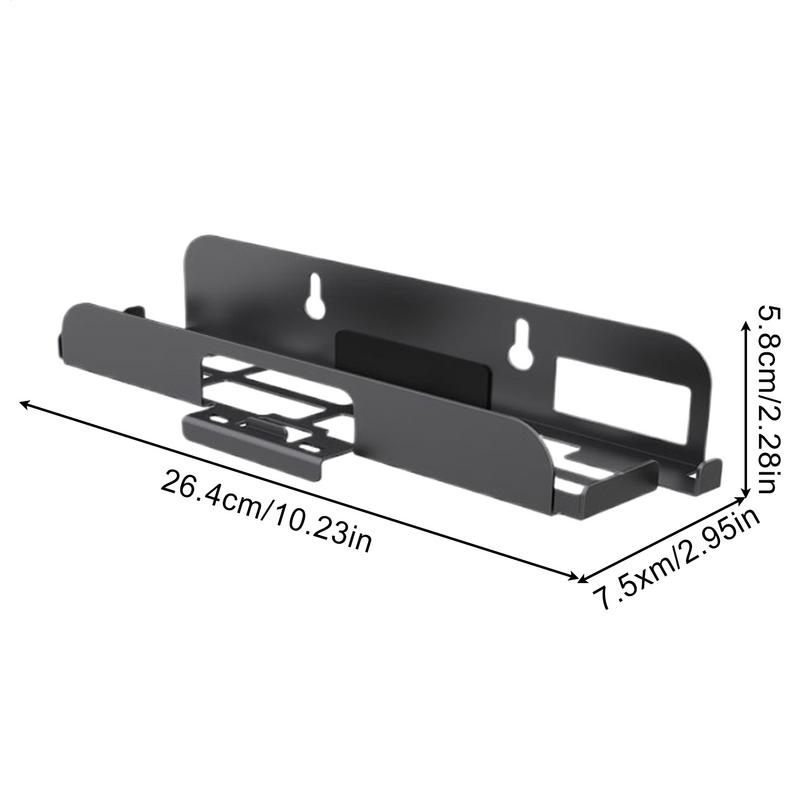 Wall Mount Host Universal Wall Bracket with Controller Hook Stand Holder Handle Storage Rack for Switch2 Game Console