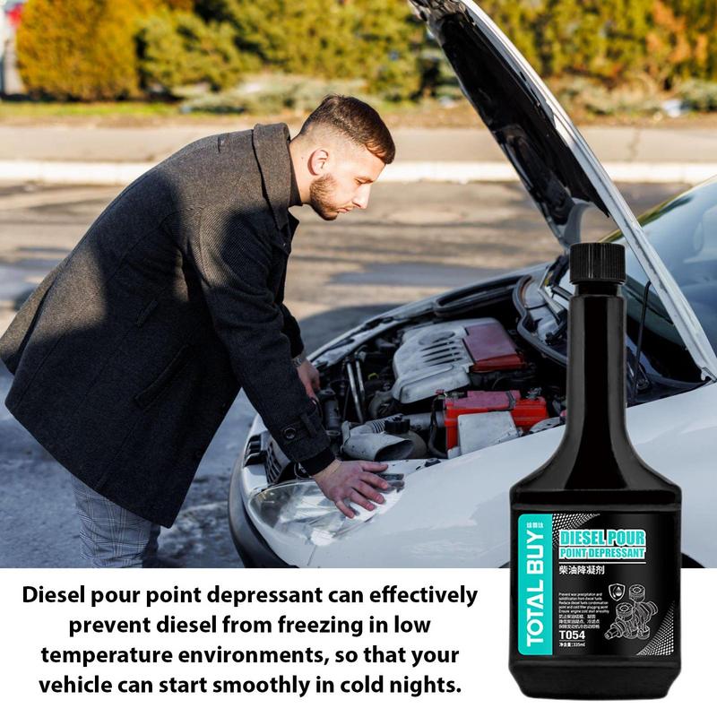 325ml Power Service Aditivum do nafty Nemrznoucí gel do nafty Aditiva do nafty Potřeby pro auto Vhodné pro osobní vozy SUV