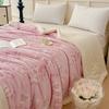 Soft Flannel Throw Blanket Lightweight Warm Bed Blanket For Bedroom Couch
