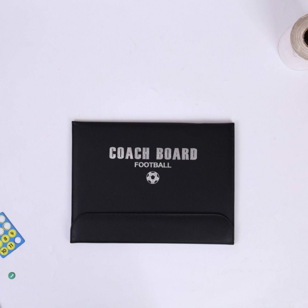 Waterproof Football Strategy Tool PU Magnetic Tactics Board Football Training Aid  Adjustments