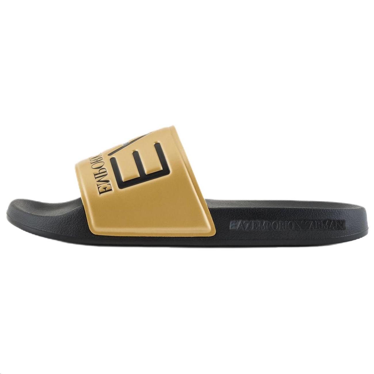 

Emporio Armani EA7 Круглый носок Плоские шлепанцы Унисекс сандалии Желтый 7X000108AF15118MZ097 39