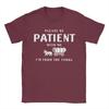 Unisex Tshirts Please Be Patient With Me Im From The 1900s Cotton Tee Shirt Short Sleeve T Shirt Crew Neck Clothing New Arrival