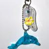 Transparent Blue Acrylic Dolphin Keychain With Flower Charms And  Wings Perfect Bag Decor For Ocean Fans