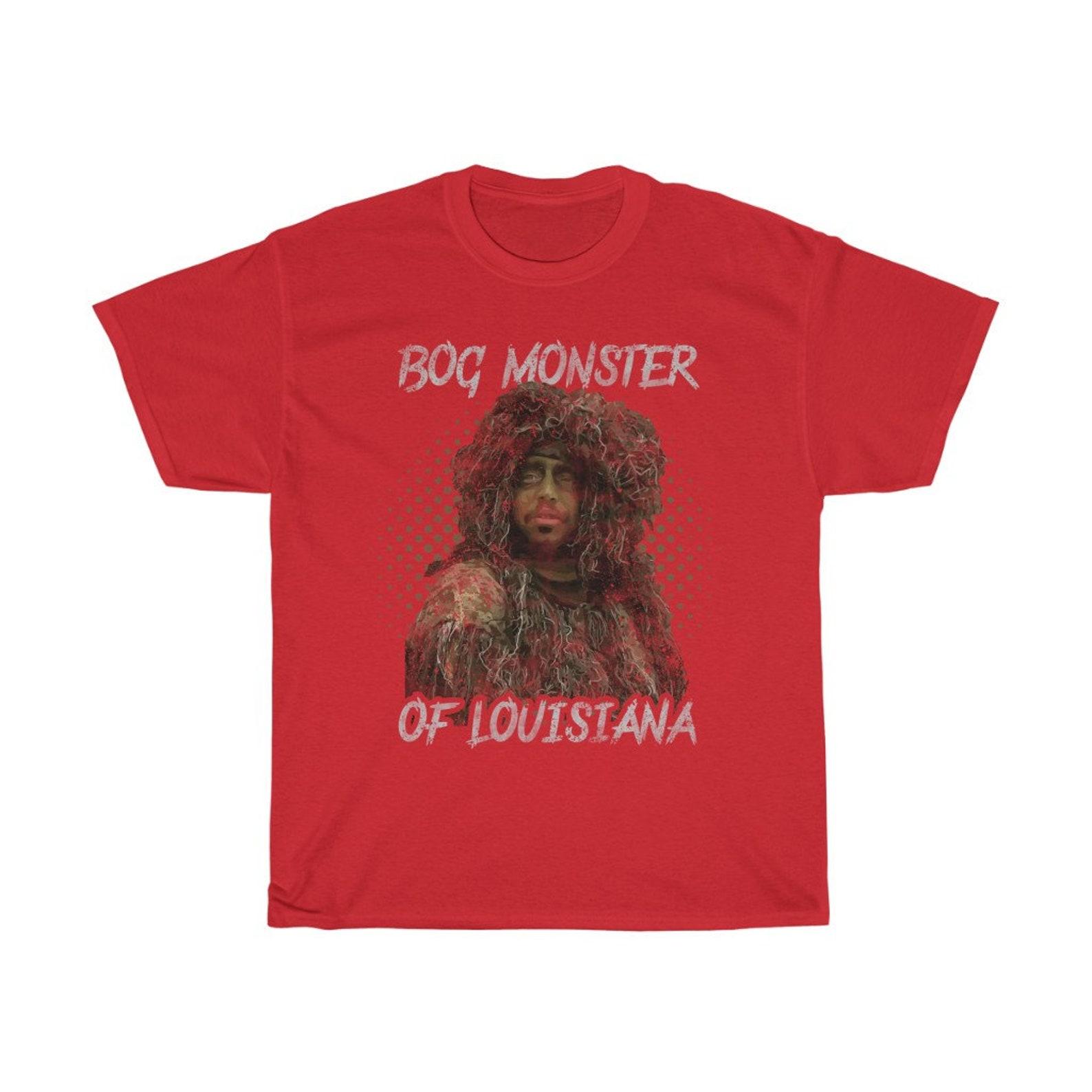 Bog Monster Of Louisiana IJ Funny T-Shirt 3XL