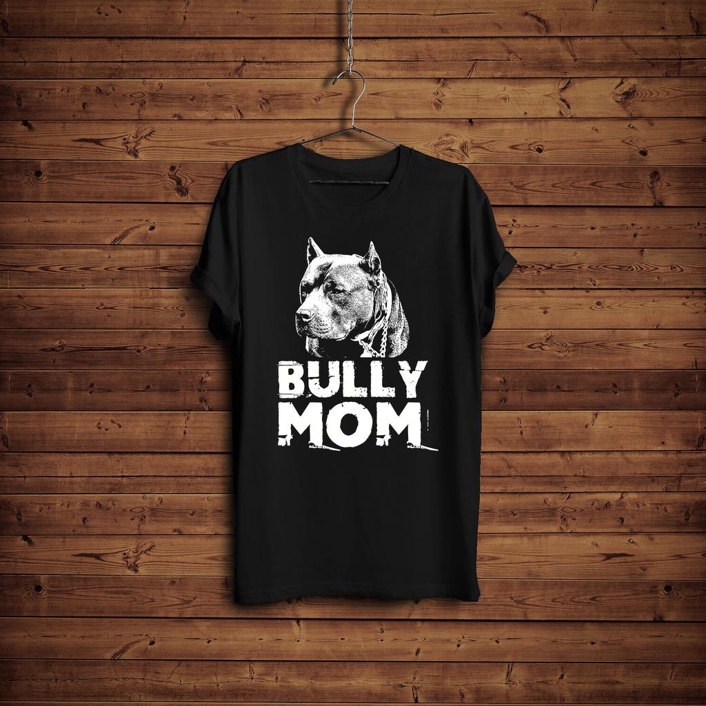 Womens Bully Mom Shirt Pitbull Mom Shirt Pit Bull Gifts Pitbull Lover Gift Pit bull Fan Tee