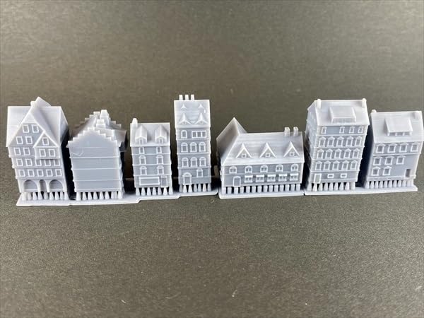 Firestarter European Building Housing Set 2 Resin Kit 1/700 High-rise FS-ST6 (Scenery)