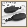 Car Key Cover For Li Lixiang L8 L7 L9  For Leading Ideal One Li Auto Key Fob Holder Keychain Leather Car Key Bag Case Cover
