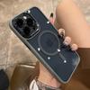 Luxury For Magsafe Wireless Charge Magnetic Case For iPhone 15 Pro Max 14 13 12 Transparent Camera Protection Shockproof Cover