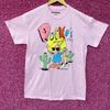 Nickelodeon Rocko's Moder Life Animated Series Cartoon Graphic Pink T-Shirt Medi