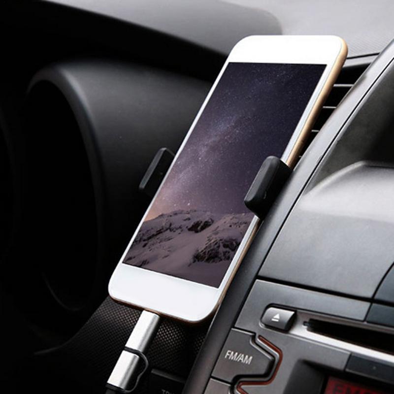 Cell Phone Car Mount for Phone Mobile Cell Support Holder 360-Degree Adjustable Car Cell Phone Mount Organizer for Car Truck