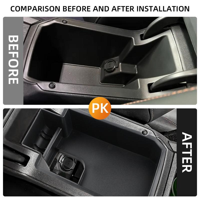 For Seat Leon MK4 KL1 KL8  2024 2025 Cupra Formentor LHD Armrest Storage Box Organizer Phone Cards Co Holder Accessories