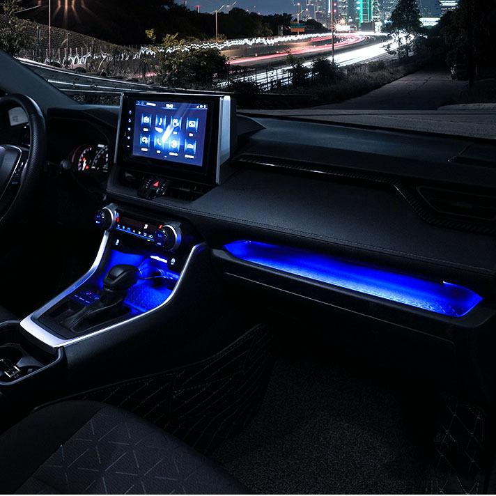 Lumină de Ambient Interior Stilizare Mașină Pentru Toyota RAV4 RAV 4 XA50 Accesorii