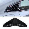 2PCS Rear Side Window Louvers Racing     Vent Scoop Shades Cover Blinds for 4 Series  6 Gran   2020 to 2024