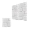 12/20/30 Pack 3D Wall Panel for Interior Wall Décor, PVC Textured Wall Panels, 3D Wallpaper Modern Wall Tiles