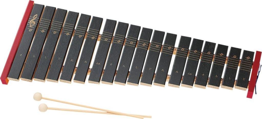 Zen-On Tabletop Xylophone, Basic Tone Only, No. 180WA, Made In Japan