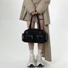 Women'S Vintage Boston Tote Multi-Pocket Niche Millennial Babes Shoulder Bag