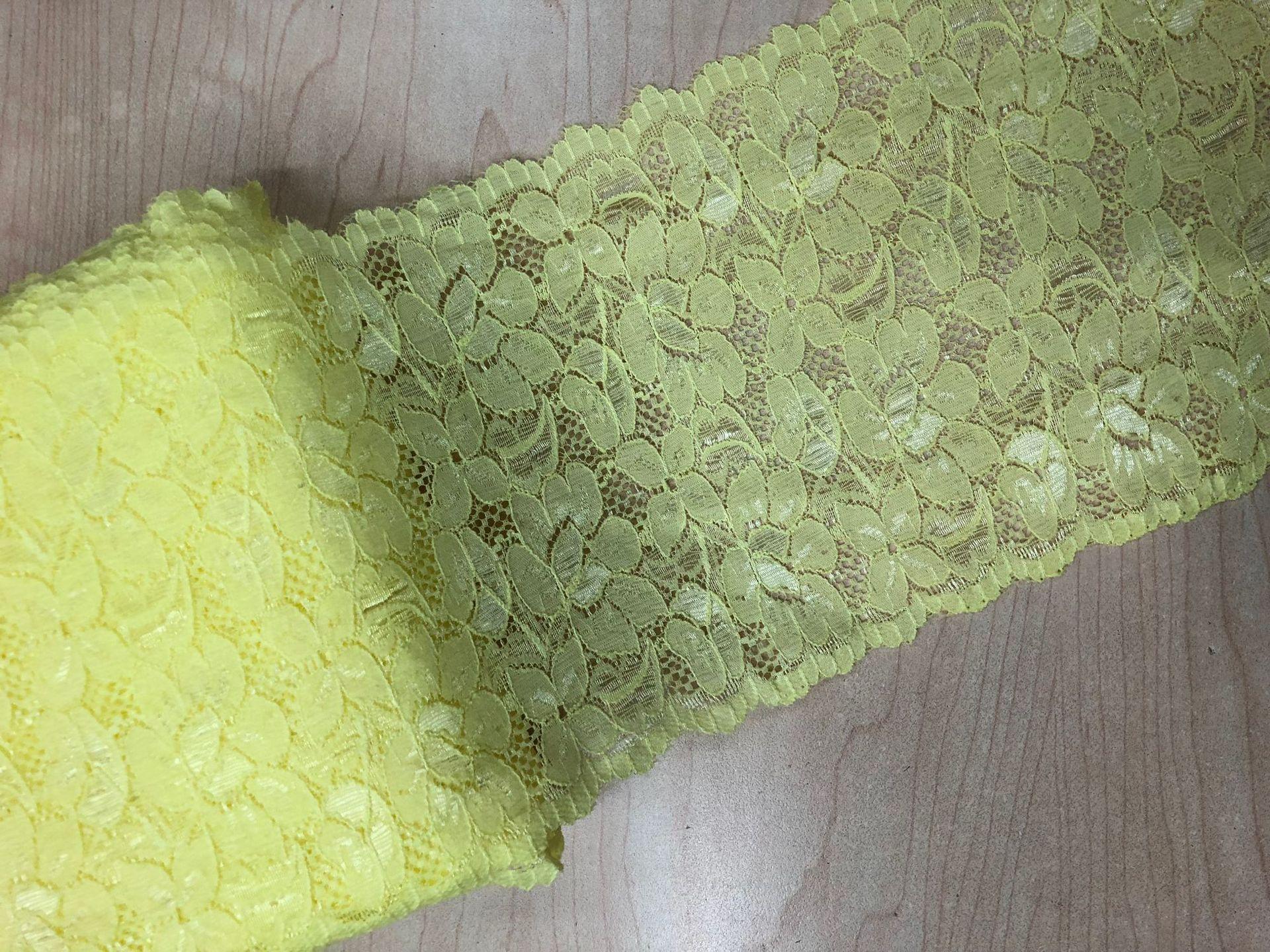 

1 ярда эластичные кружевные эластичные повязки на голову для рукоделия, ленты ручной работы для шитья своими руками жёлтый