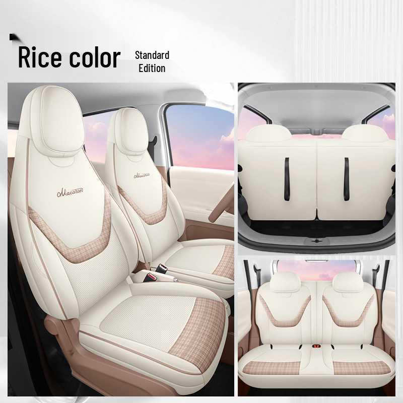 Fifth Gen Wuling Hongguang Mini: 26 Cartoon Leather Car Seat Covers