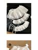 Korean Mesh Polka Dot Lace Butt Curtain: Chic Layering Waist Accessory for Girls with Pants & Skirts.