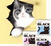 Secretday Black Sanitary Pads Large Wings Fast Absorbing Leak Protection 14 Count Pack of 10 Period Care Daily Feminine Hygiene
