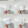 10PCS Inner Page Photocard Binder Multi-Pockets Kpop Sleeves Photo Album Page Idol Photo Card Protector Book 1/4 Grids 3/6 Holes