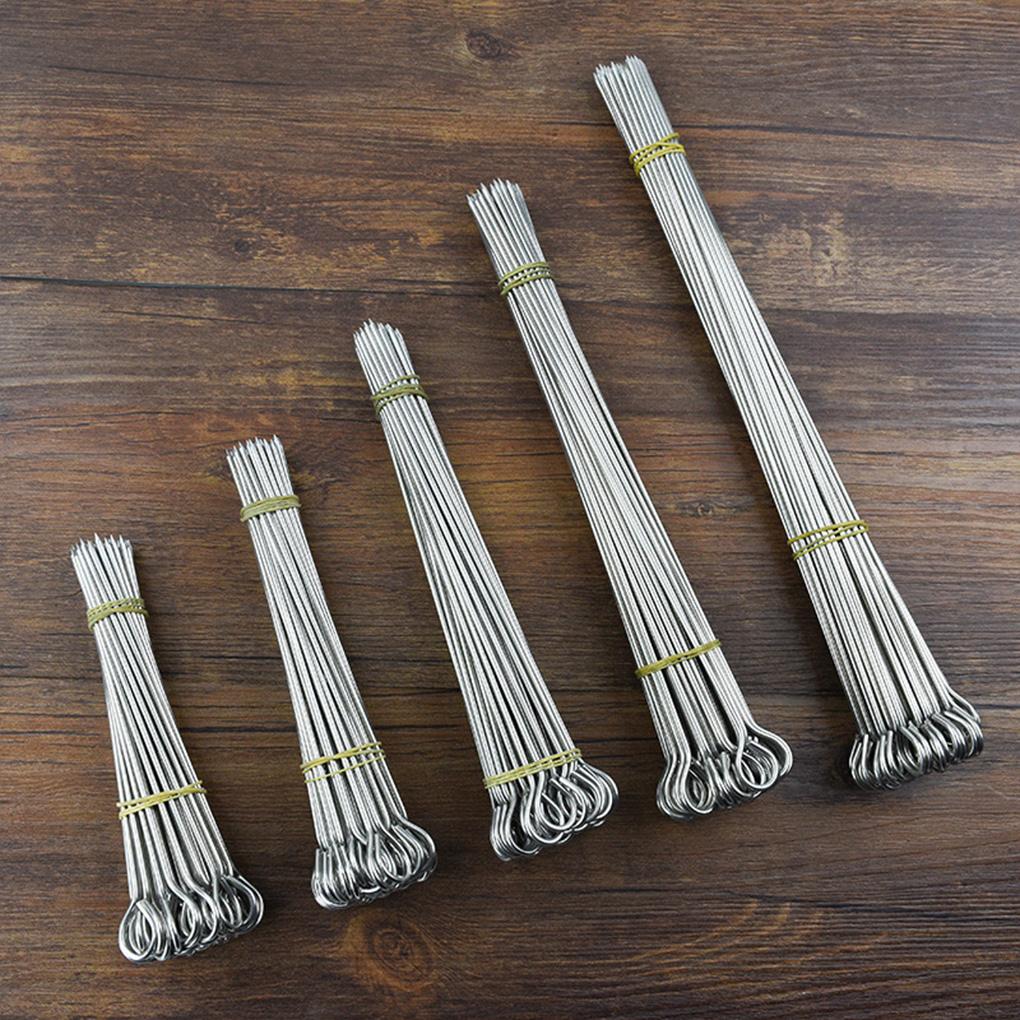 30 kusů Barbeque Kachna Kuřecí maso Vepřové Hovězí Špíz Náhradní Zelenina Jídlo Grilovací rolka Jehly Nástroj na vaření