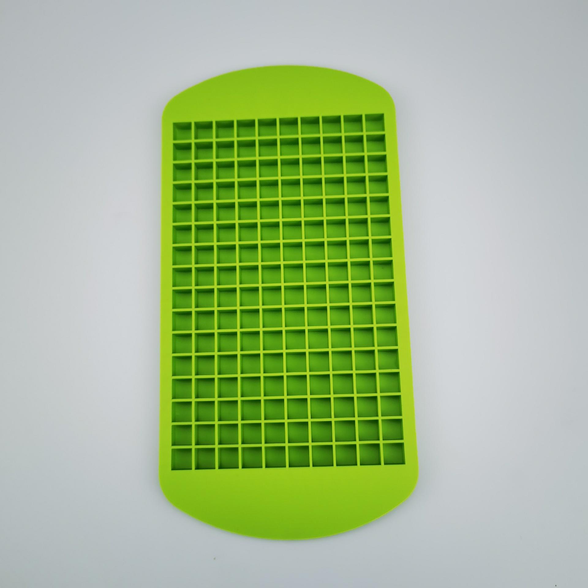 

Силиконовая машина для приготовления кубиков льда на уровне еды, 160 квадратных лотков, форма для мороженого, летний напиток, вино, чай с молоком, форма для кубиков льда, кухонные принадлежности