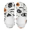 White Printed EVA Clogs for Women Men Ventilated Breathable Slip On Casual Shoes Lightweight Summer Sandals Daily Walking