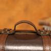 Vintage Wooden Suitcase for Storage & Photography Props