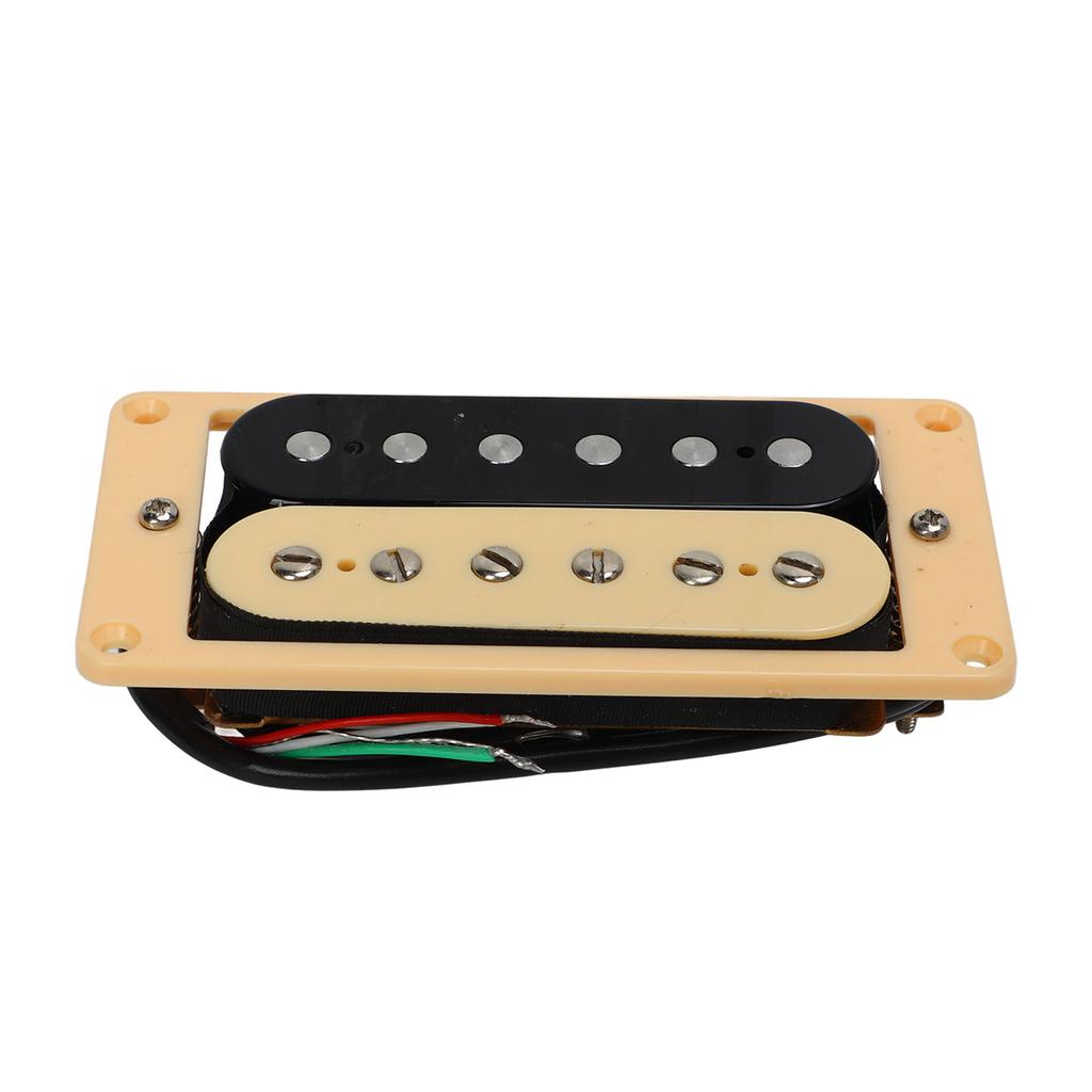 Double Coil Pickup Set Kunststoff Metall Vorverdrahtet 4 Adern E-Gitarrenzubehör zum Ersetzen