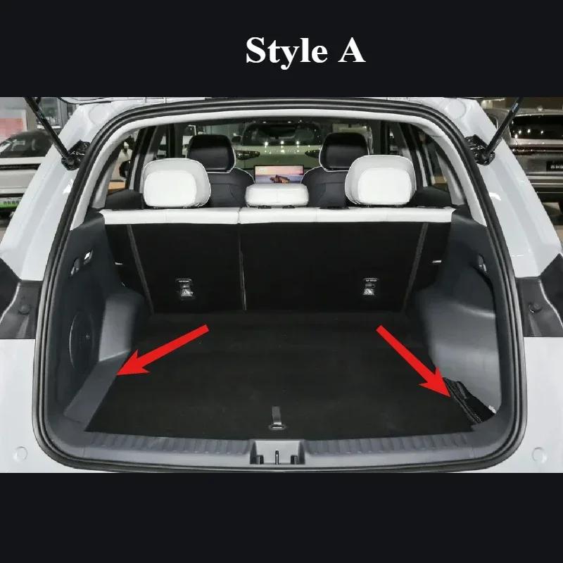Custom For Geely EX5 Galaxy E5 Proton E.MAS 7 2024-2025 Car Boot Mat Rear Trunk Liner Cargo Leather Floor Carpet Tray Protector