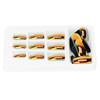 24pcs Fashionable Fake Nails Detachable Bright Color False Nail Patch Full Cover Nail Art Tips