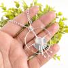 Selenite Jewelry, Handmade Gemstone Pendant, 925 Solid Sterling Silver Pendant Handmade Dazzling Jewelry, For Engagement Gift