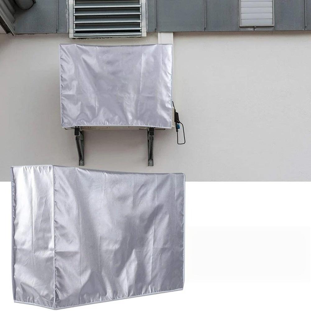 1pc Outdoor Air Conditioning Cover Air Conditioner Waterproof Dust Cover Washing Anti-Dust Anti-Snow Cleaning Bag Rainproof