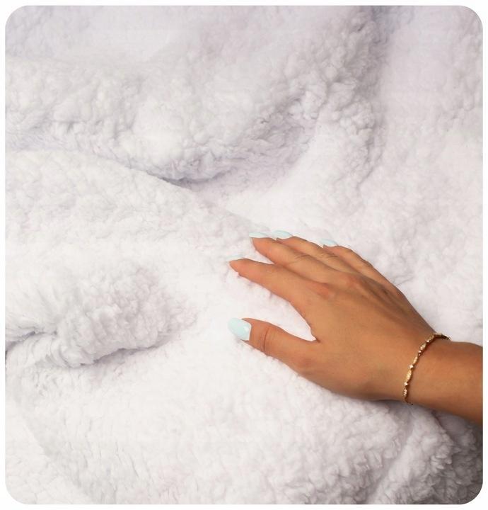 KOC BLUZA Oversize Ciepła Gruba KOCOBLUZA 2w1 XXL UNICORN + SKARPETKI [KB-S6]