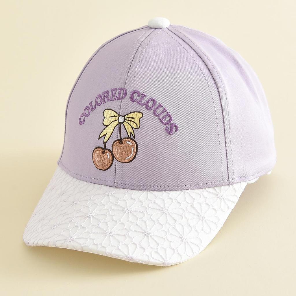 Stylish Cartoon Embroidered Duckbill Baseball Cap for Girls with Sun Protection.