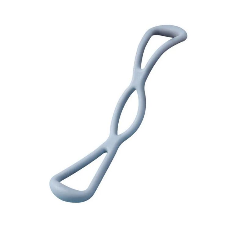 Expansor Peitoral de 8 Palavras Borracha de Resistência Elástico Músculo TPR Exercício Tubo de Treino Tensão Esportes Exercício Yoga Faixa de Resistência