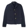 COMMEdesGARCONS COMMEdesGARCONS Navy Button Front Jacket Jacket MUsed
