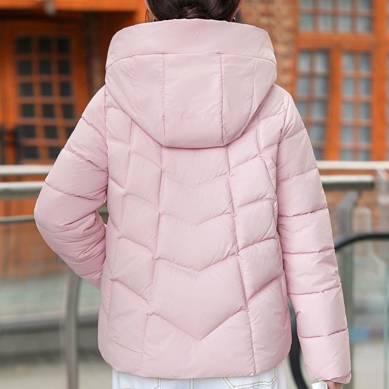Women's Coats Winter Short Parkas Hooded Loose Thick Warm Women Jackets